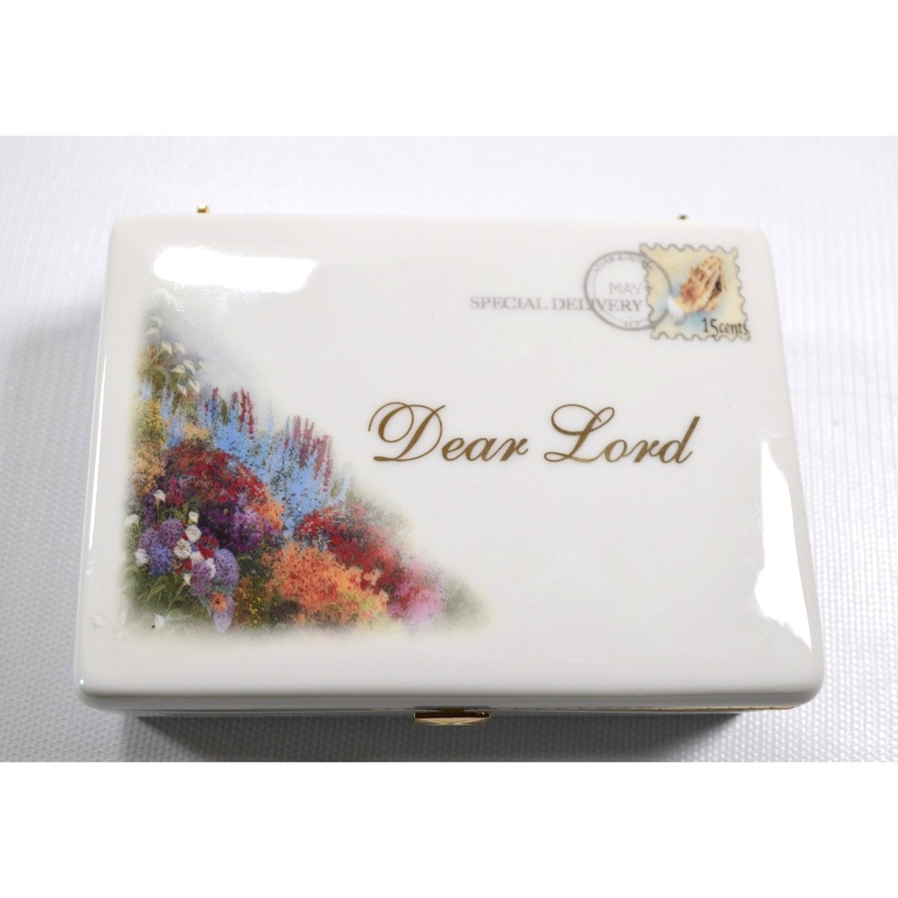 Thomas Kinkade Serenity Prayer Music Box‎ #A39829 Amazing Grace 2005